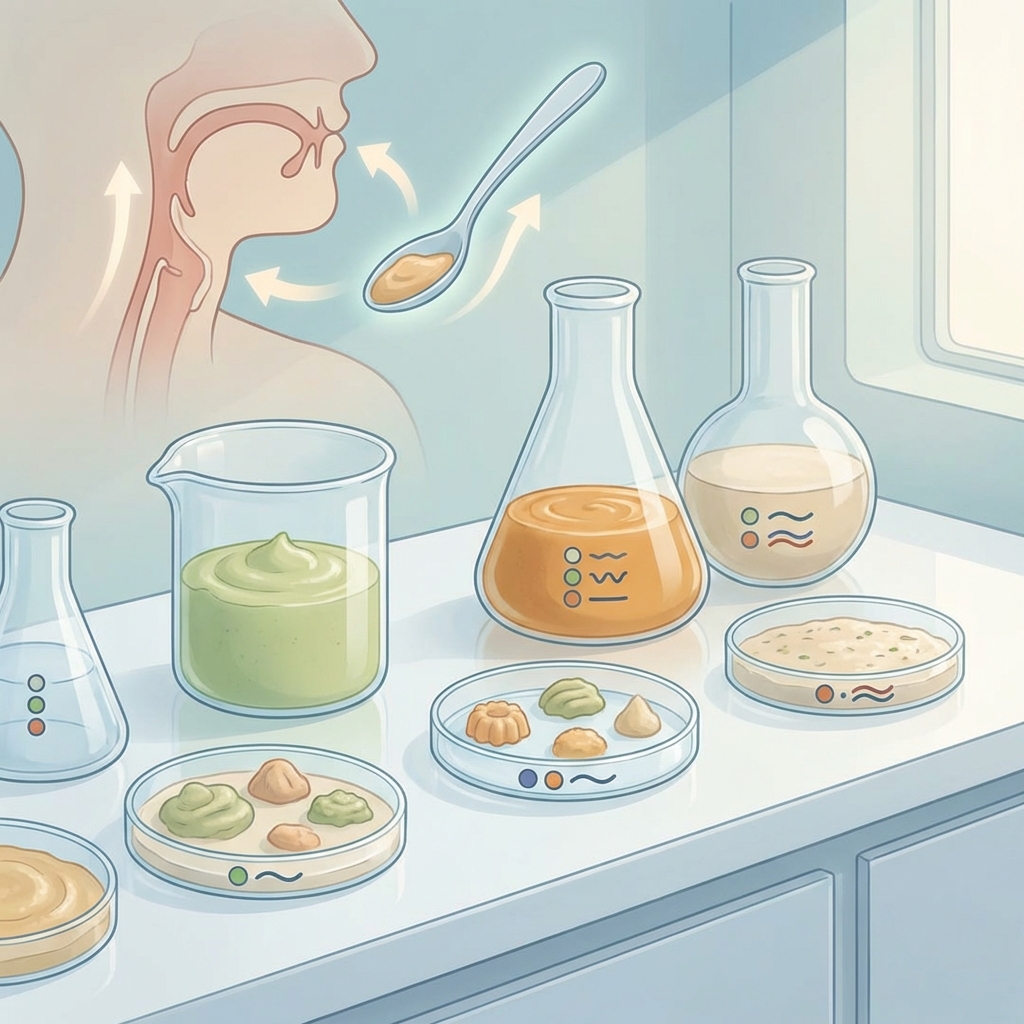 Manejo de disfagia y texturas seguras