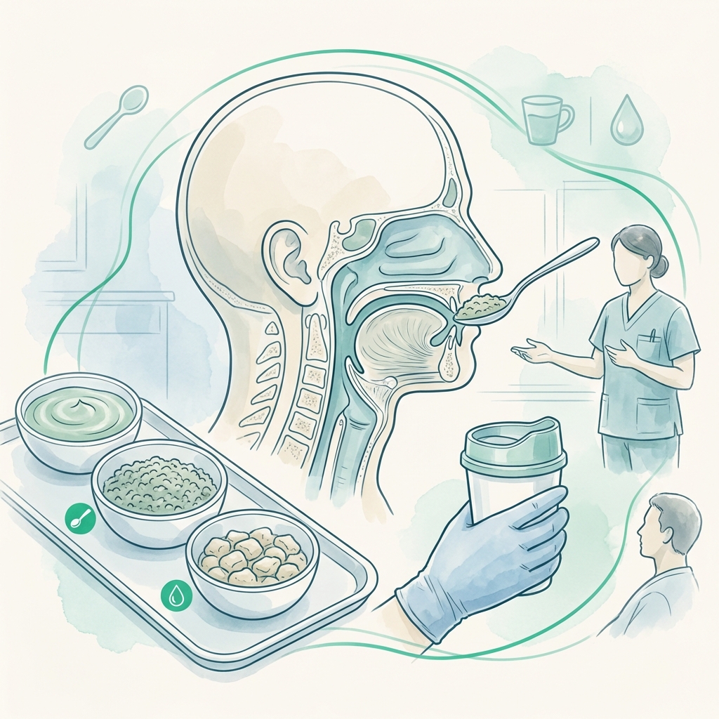 Nutrición para Disfagia en Adulto Mayor