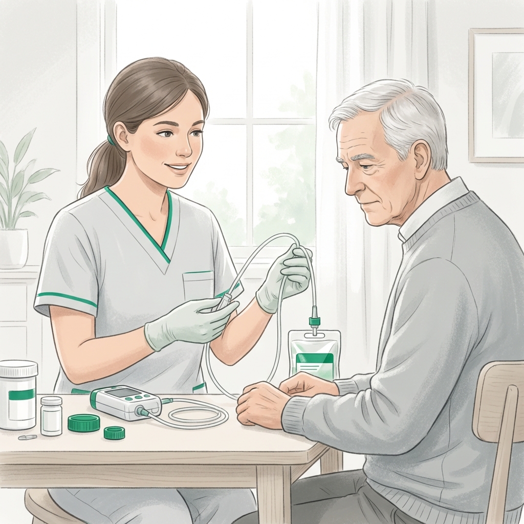 Manejo especializado de nutrición enteral en Clínica Denki