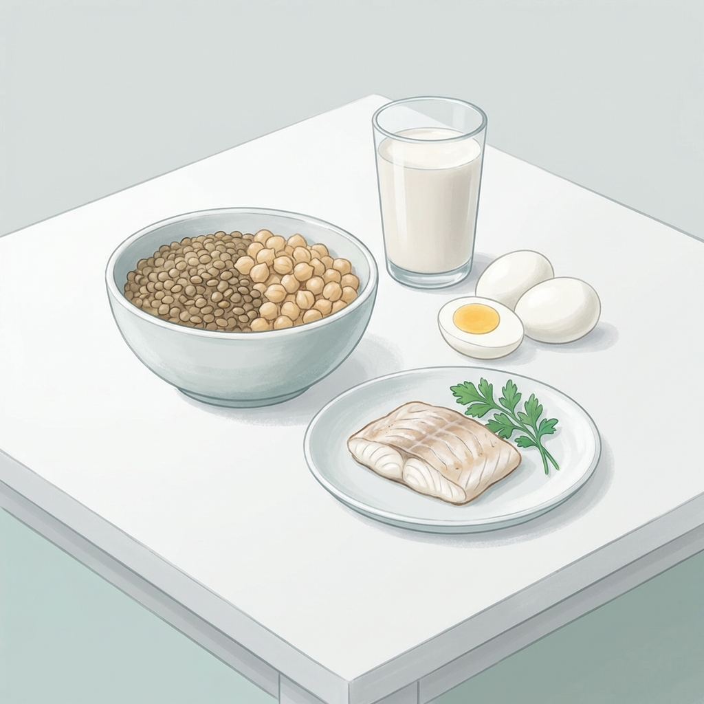 Alimentos ricos en proteína para el adulto mayor