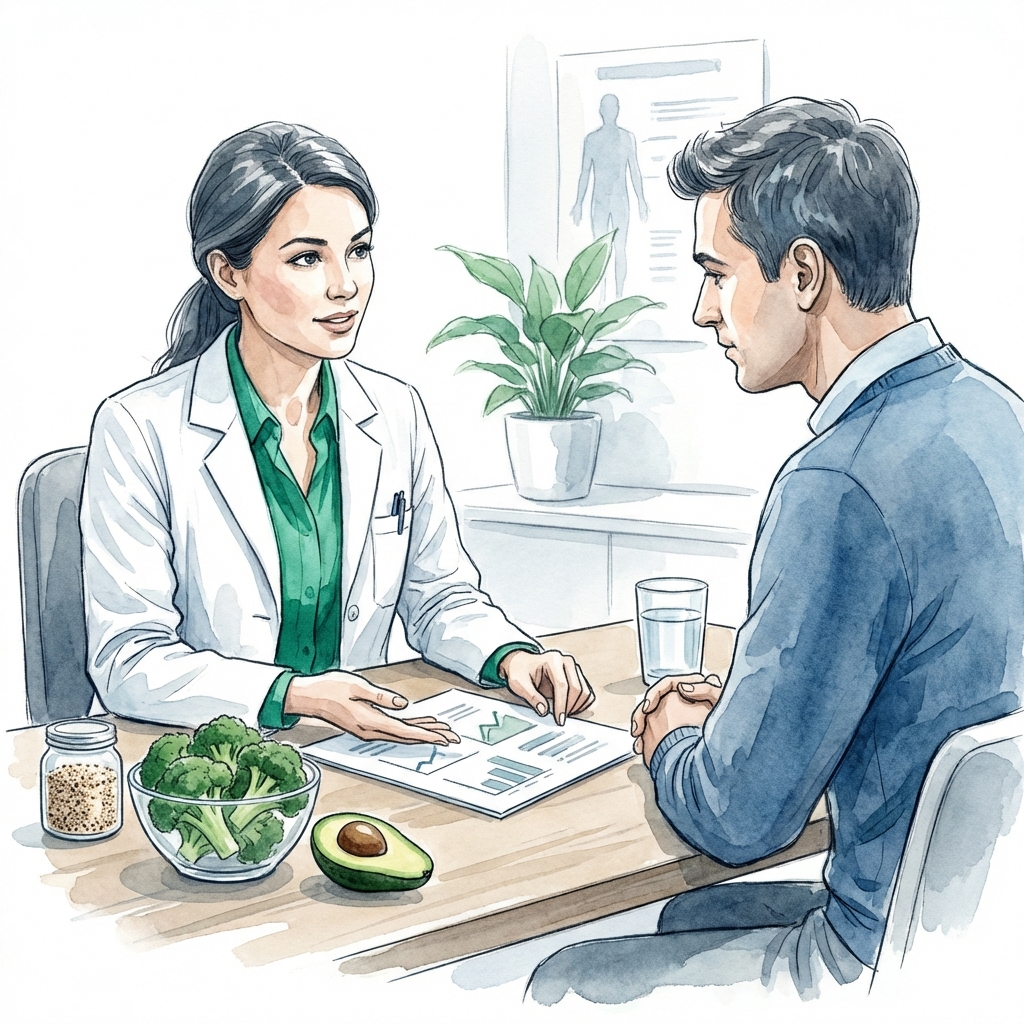 Nutrición clínica para el control de niveles de glucosa en Clínica Denki